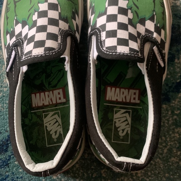 Limited Edition Hulk Vans Kids Size 3 - Picture 4 of 7
